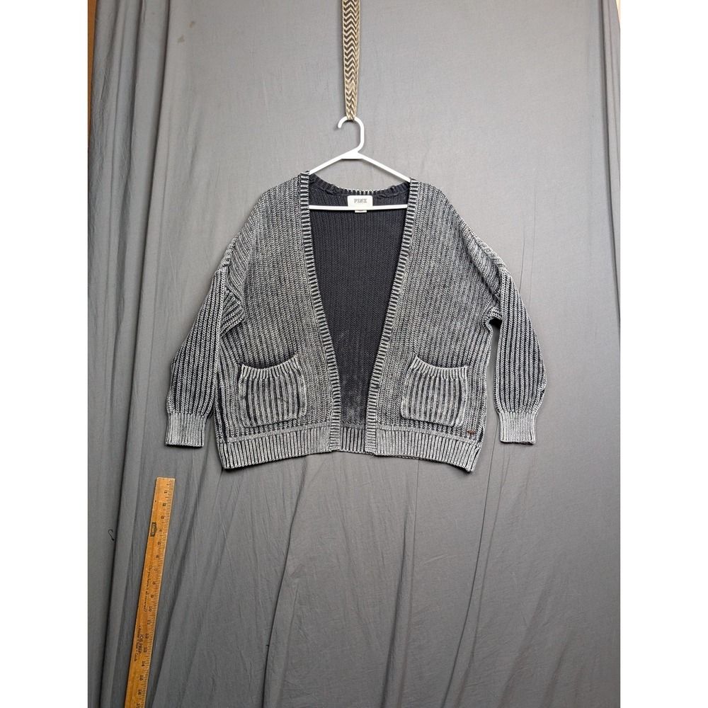 Victoria's Secret Black Cardigan Sweaters for Women Medium